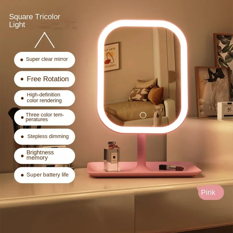 LED Illuminated Make-Up Mirror